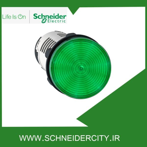چراغ سیگنال باکالیت سبز 230 تا 240 ولت AC اشنایدرXB7EV03MP